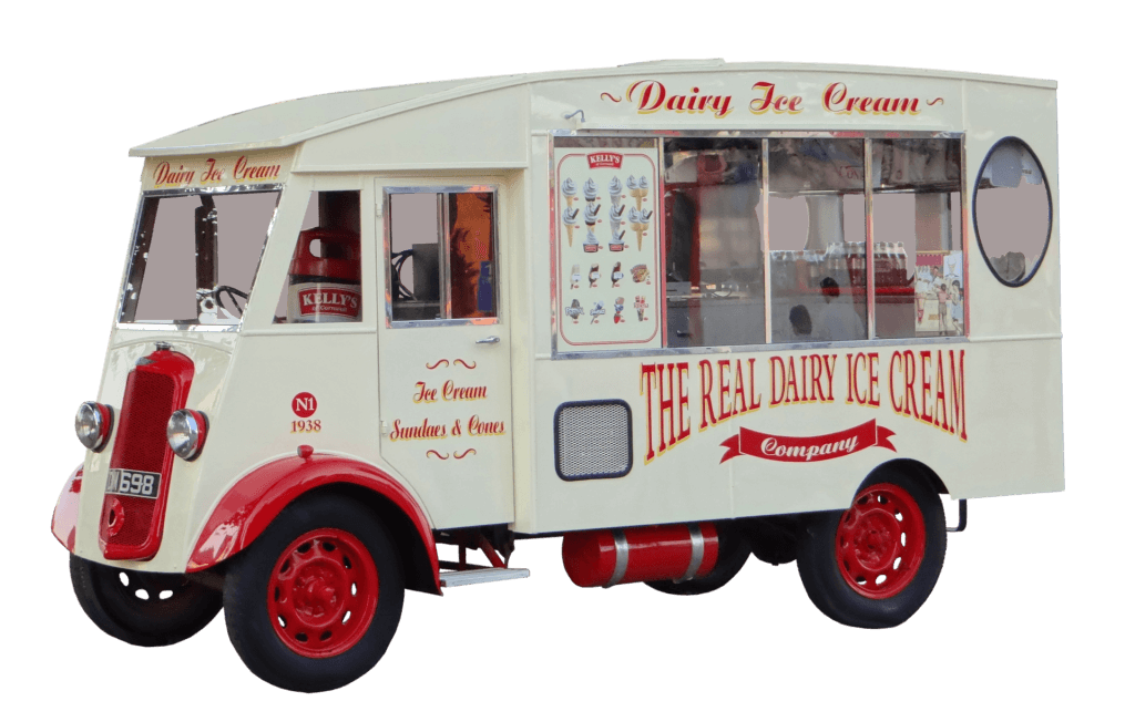 Kelly's of Bodmin ice cream van