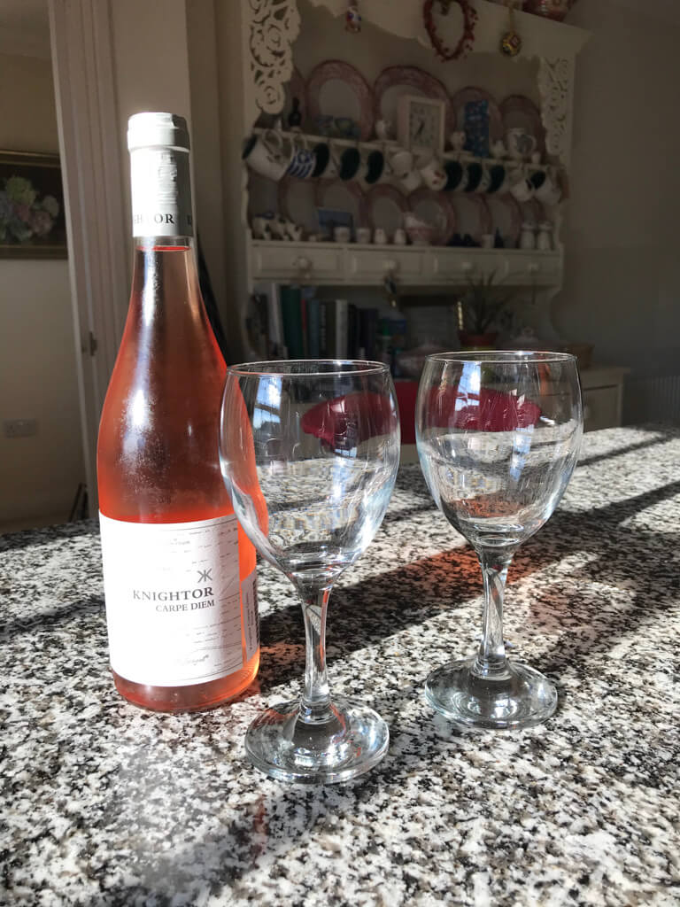 Carpe Diem rose wine