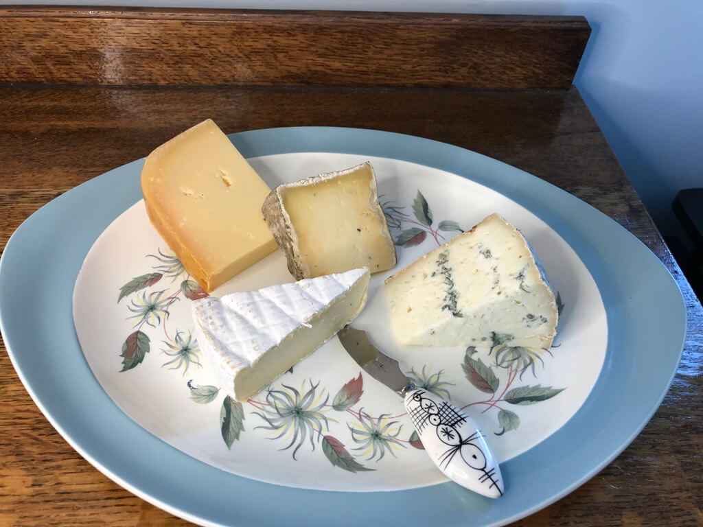 Cornish cheeses