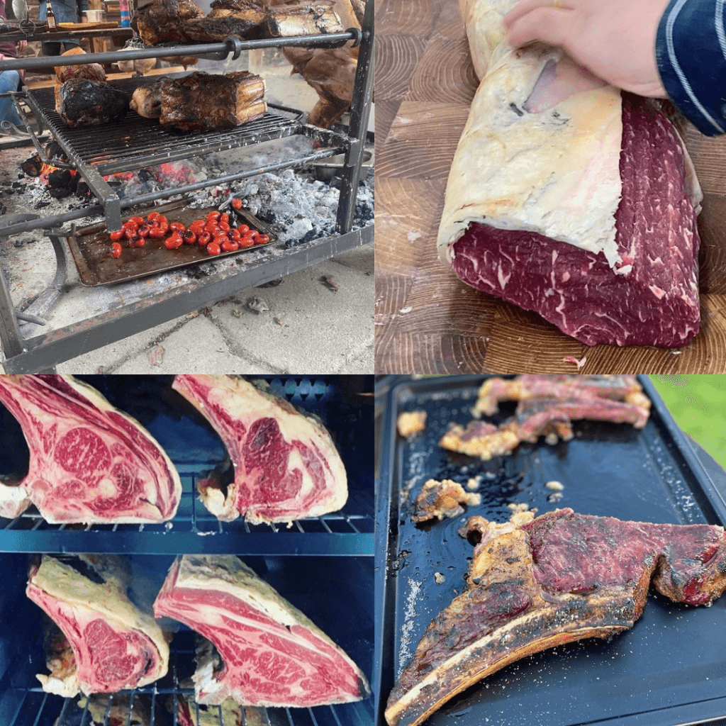Beef cuts and bbq