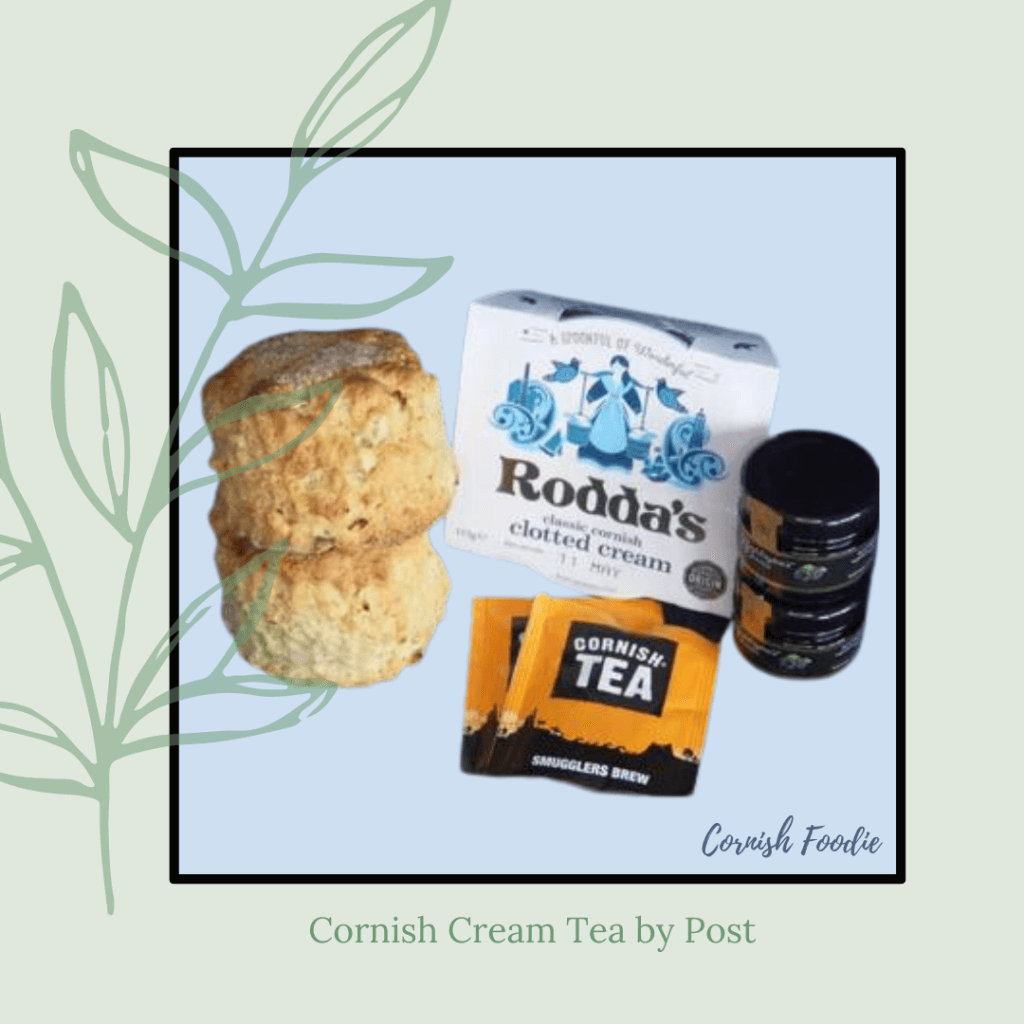 Cornish cream tea by post