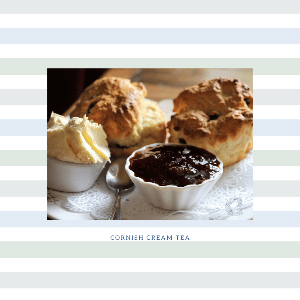 Cornish cream tea