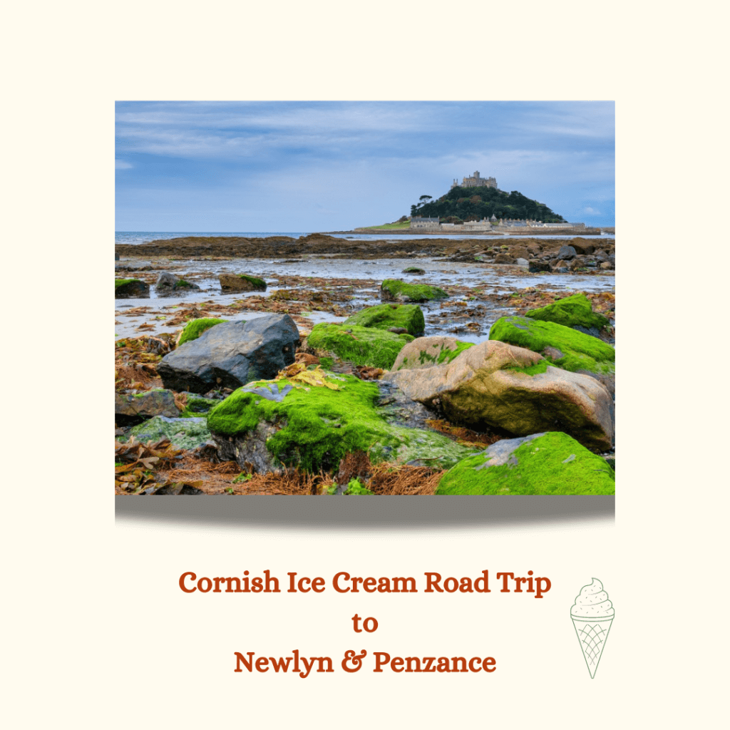 Cornish ice cream in Newlyn and Penzance