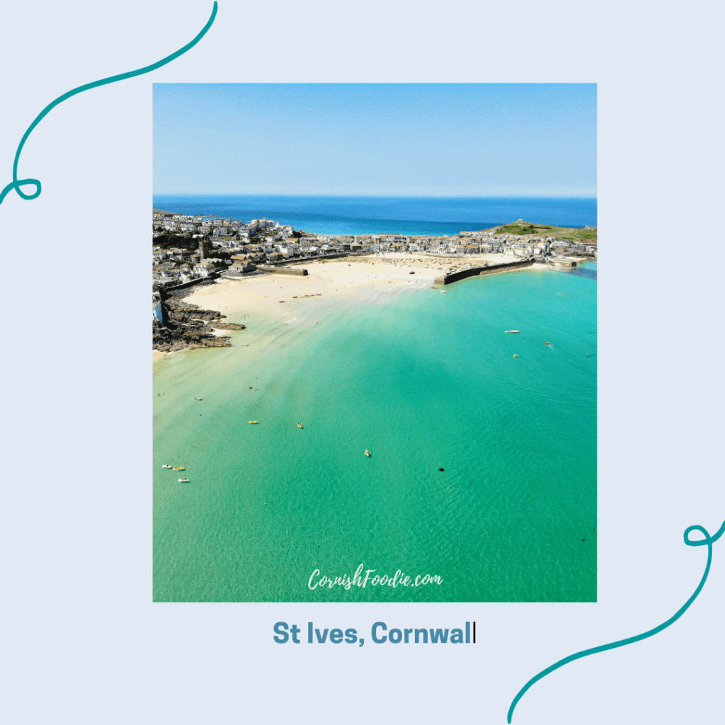 St Ives: sandy beaches in Cornwall